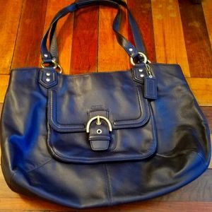 Beautiful Blue Coach handbag